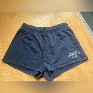 Navy blue drawstring shorts